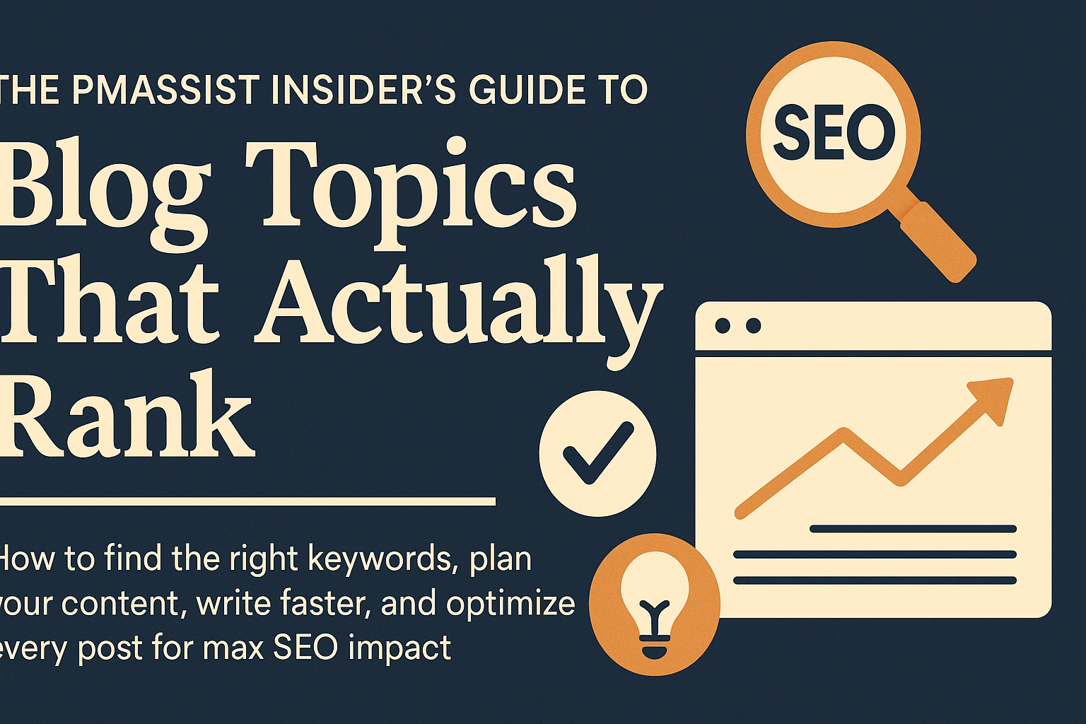 The PMAssist Insider’s Guide to Blog Topics That Actually Rank